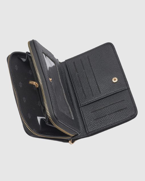 Verde Γυναικείο Πορτοφόλι 18-0001589 Μαύρο