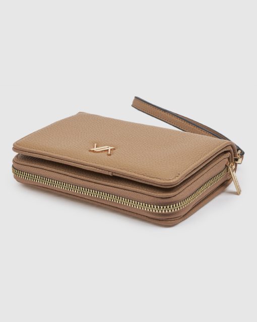 Verde Γυναικείο Πορτοφόλι 18-0001589 Μπεζ