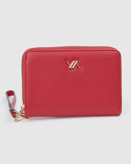 Verde Γυναικείο Πορτοφόλι 18-0001589 Κόκκινο