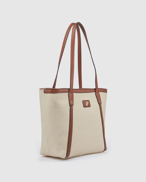 Verde Γυναικεία Τσάντα Ώμου 16-0008431 Καμελ