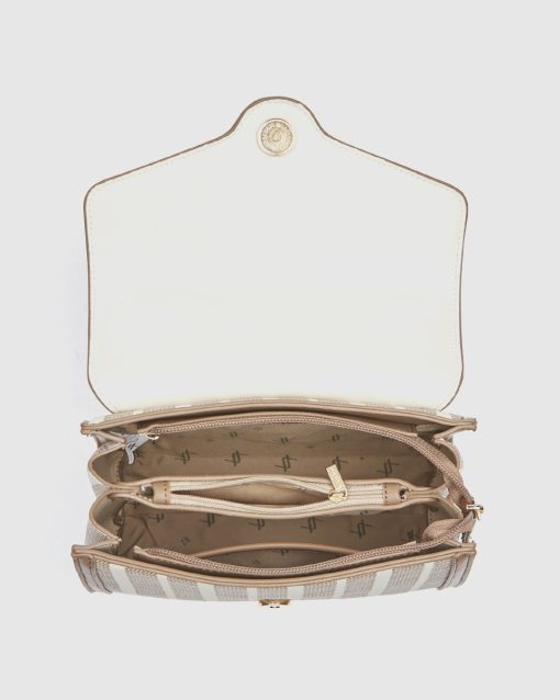 Verde Γυναικεία Τσάντα Χειρός 16-0008433 Μπεζ