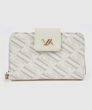 Verde Γυναικείο Πορτοφόλι 18-0001590 Εκρού