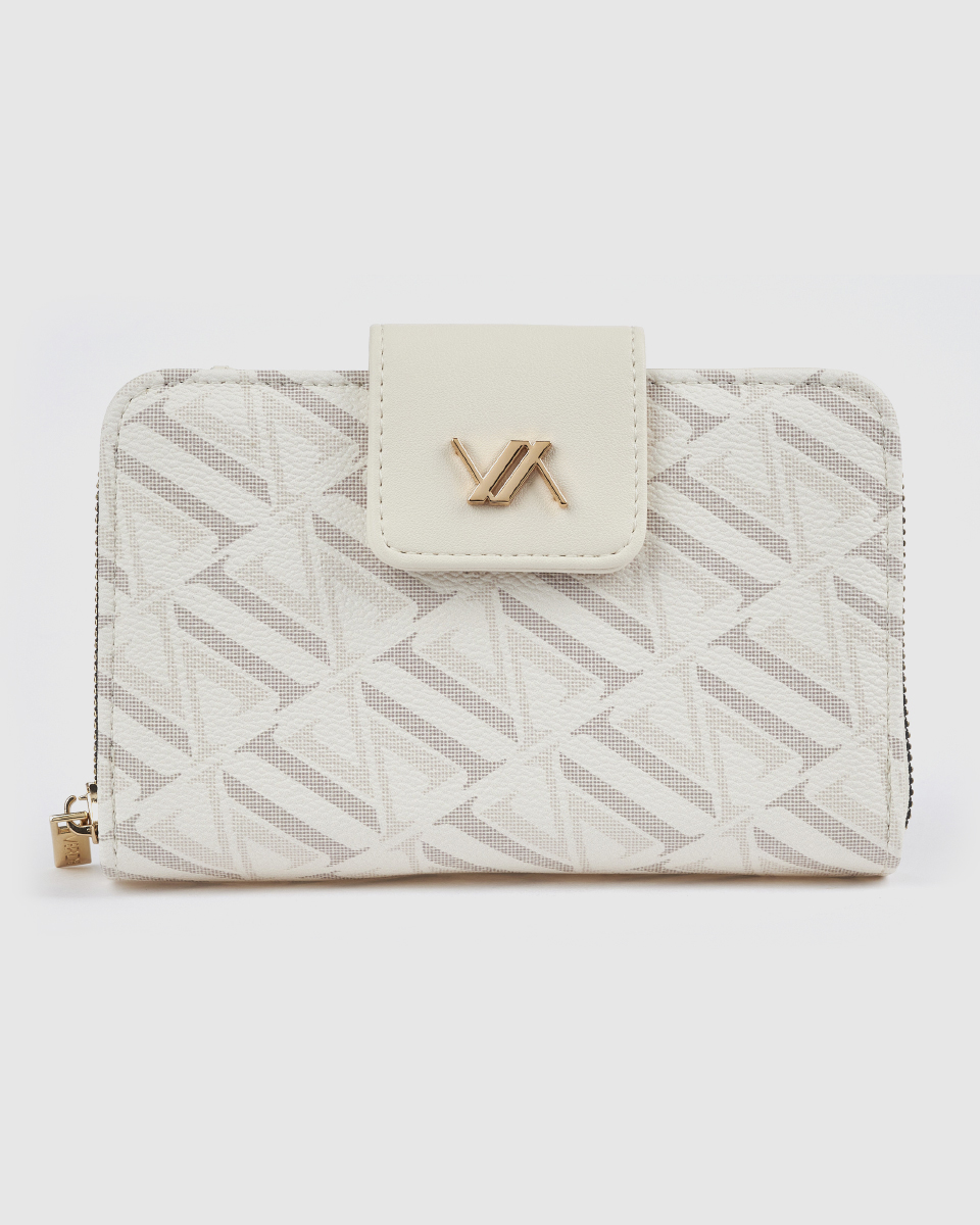 Verde Γυναικείο Πορτοφόλι 18-0001590 Εκρού