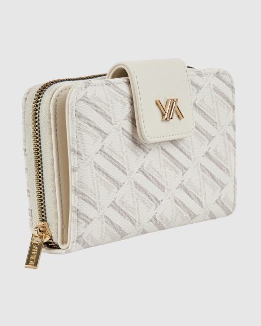 Verde Γυναικείο Πορτοφόλι 18-0001590 Εκρού