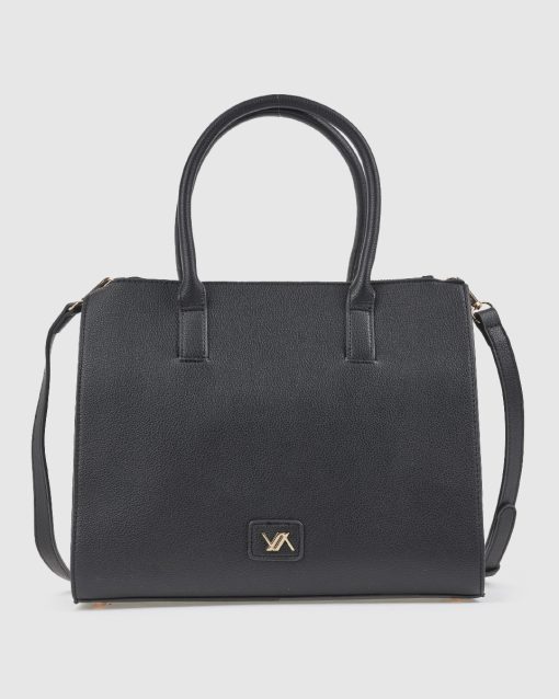 Verde Γυναικεία Τσάντα Χειρός 16-0008454 Μαύρο