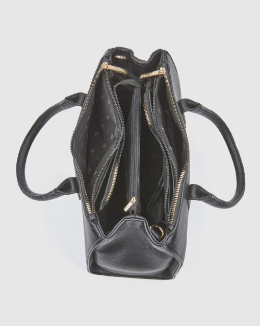 Verde Γυναικεία Τσάντα Χειρός 16-0008454 Μαύρο