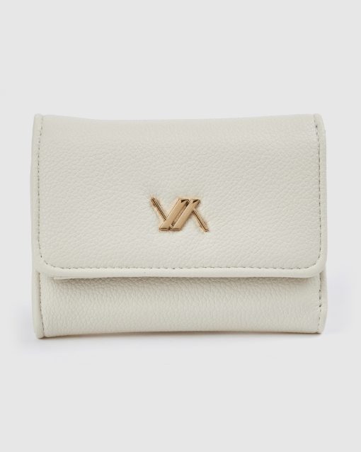 Verde Γυναικείο Πορτοφόλι 18-0001592 Εκρού