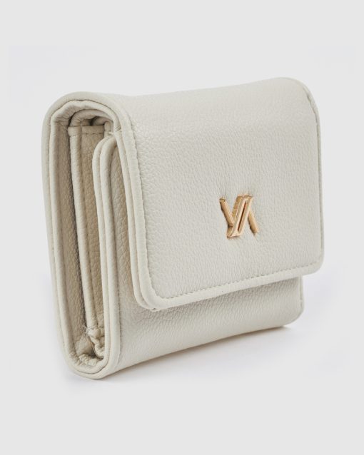 Verde Γυναικείο Πορτοφόλι 18-0001592 Εκρού