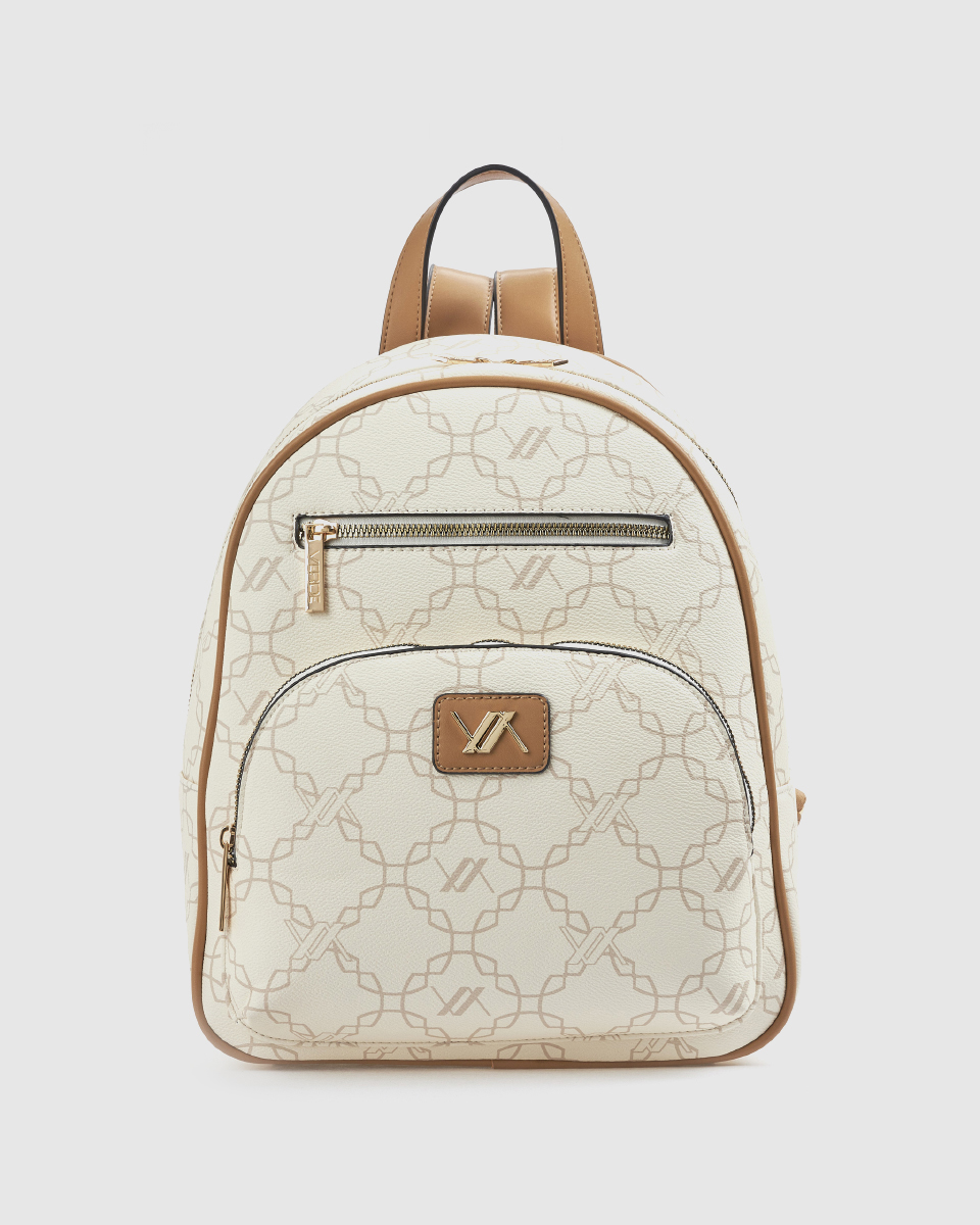 Verde Γυναικείο Σακίδιο Πλάτης 16-0008474 Εκρού