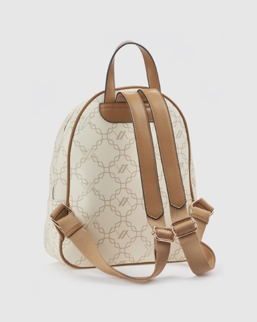 Verde Γυναικείο Σακίδιο Πλάτης 16-0008474 Εκρού