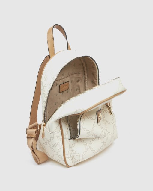 Verde Γυναικείο Σακίδιο Πλάτης 16-0008474 Εκρού