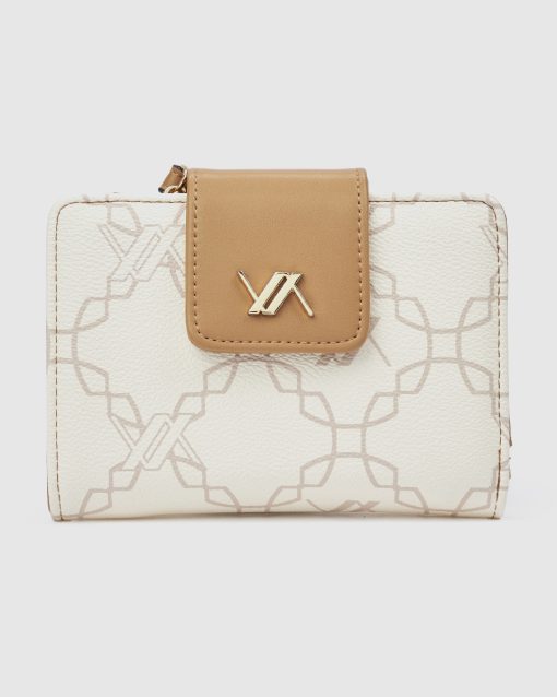 Verde Γυναικείο Πορτοφόλι 18-0001595 Εκρού