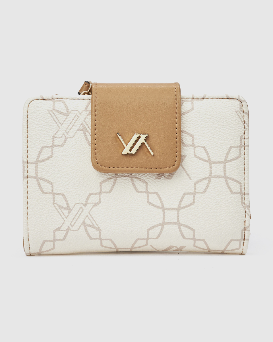 Verde Γυναικείο Πορτοφόλι 18-0001595 Εκρού