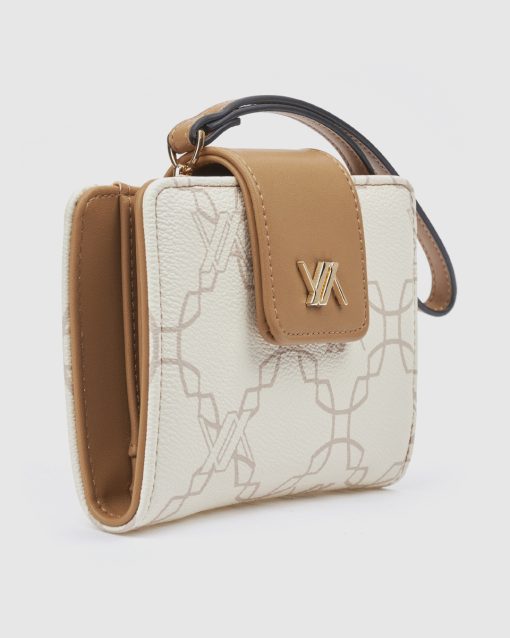 Verde Γυναικείο Πορτοφόλι 18-0001595 Εκρού