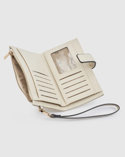 Verde Γυναικείο Πορτοφόλι 18-0001598 Εκρού