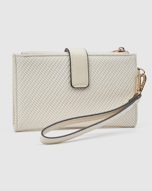 Verde Γυναικείο Πορτοφόλι 18-0001598 Εκρού