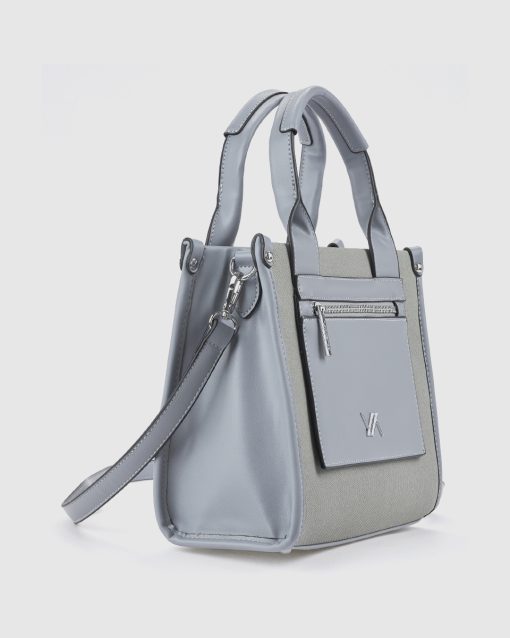 Verde Γυναικεία Τσάντα Χειρός 16-0008497 Μπλε