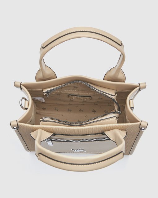 Verde Γυναικεία Τσάντα Χειρός 16-0008497 Μπεζ