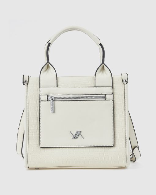 Verde Γυναικεία Τσάντα Χειρός 16-0008497 Άσπρο