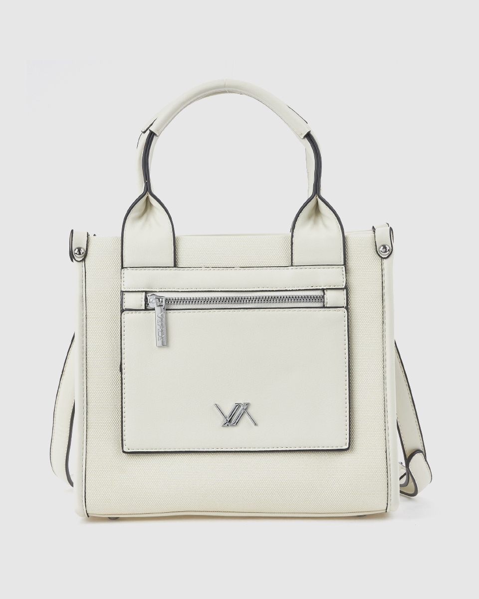 Verde Γυναικεία Τσάντα Χειρός 16-0008497 Άσπρο