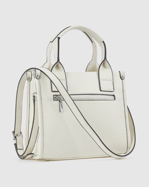 Verde Γυναικεία Τσάντα Χειρός 16-0008497 Άσπρο