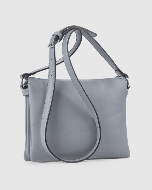 Verde Γυναικεία Τσάντα Χιαστί 16-0008498 Μπλε