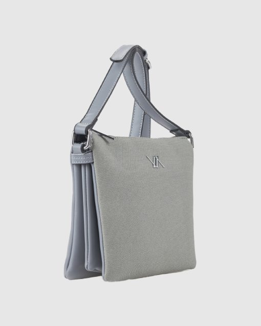 Verde Γυναικεία Τσάντα Χιαστί 16-0008498 Μπλε