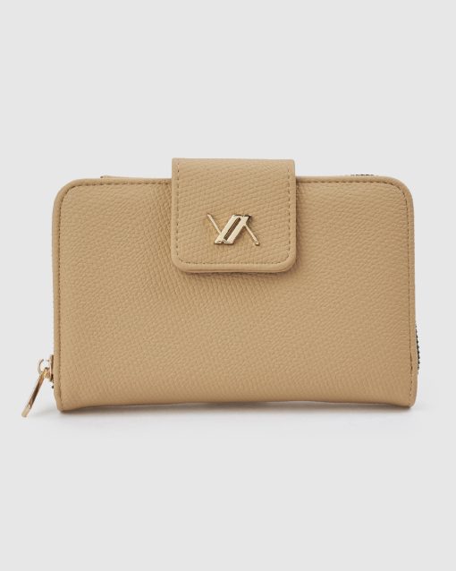 Verde Γυναικείο Πορτοφόλι 18-0001600 Μπεζ