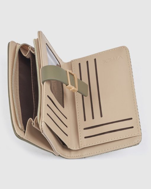 Verde Γυναικείο Πορτοφόλι 18-0001606 Χακι