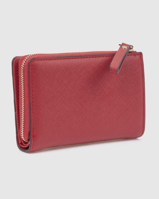 Verde Γυναικείο Πορτοφόλι 18-0001607 Κόκκινο