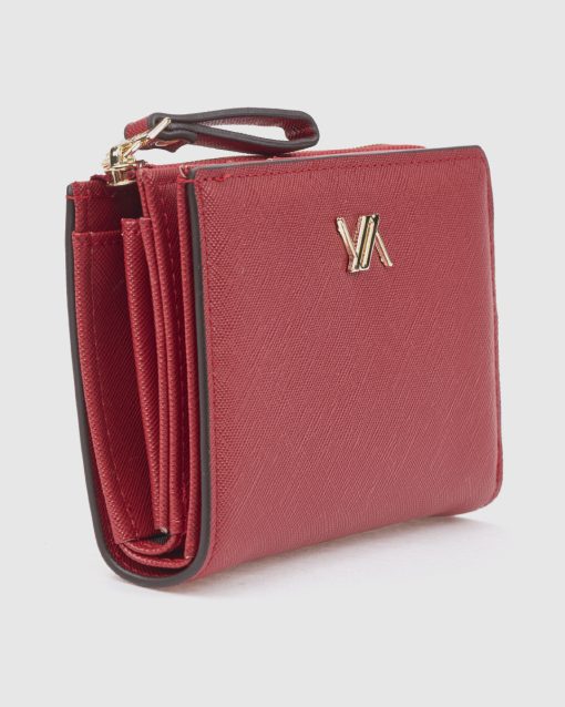 Verde Γυναικείο Πορτοφόλι 18-0001607 Κόκκινο