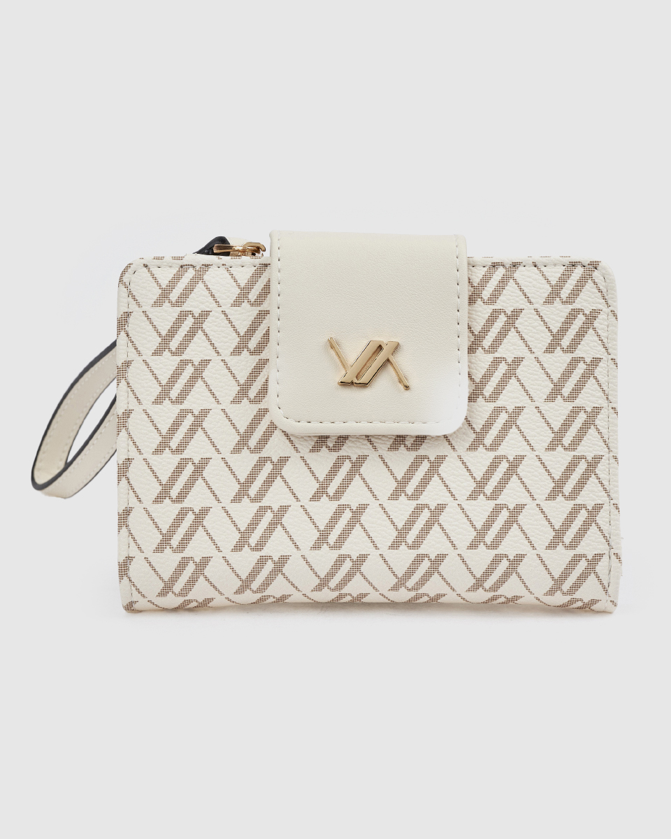 Verde Γυναικείο Πορτοφόλι 18-0001608 Εκρού