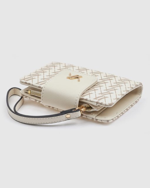 Verde Γυναικείο Πορτοφόλι 18-0001608 Εκρού