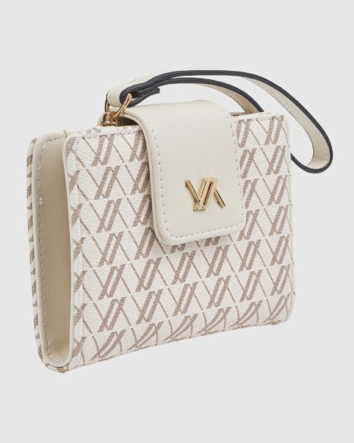 Verde Γυναικείο Πορτοφόλι 18-0001608 Εκρού