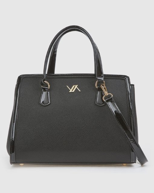 Verde Γυναικεία Τσάντα Χειρός 16-0008538 Μαύρο