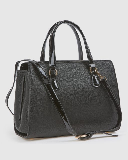 Verde Γυναικεία Τσάντα Χειρός 16-0008538 Μαύρο