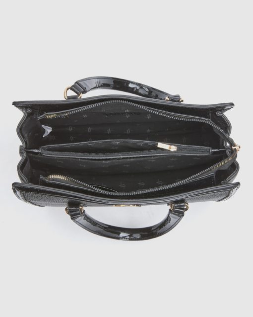 Verde Γυναικεία Τσάντα Χειρός 16-0008538 Μαύρο