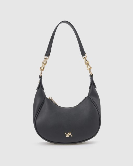 Verde Γυναικεία Τσάντα Ώμου 16-0008557 Μαύρο