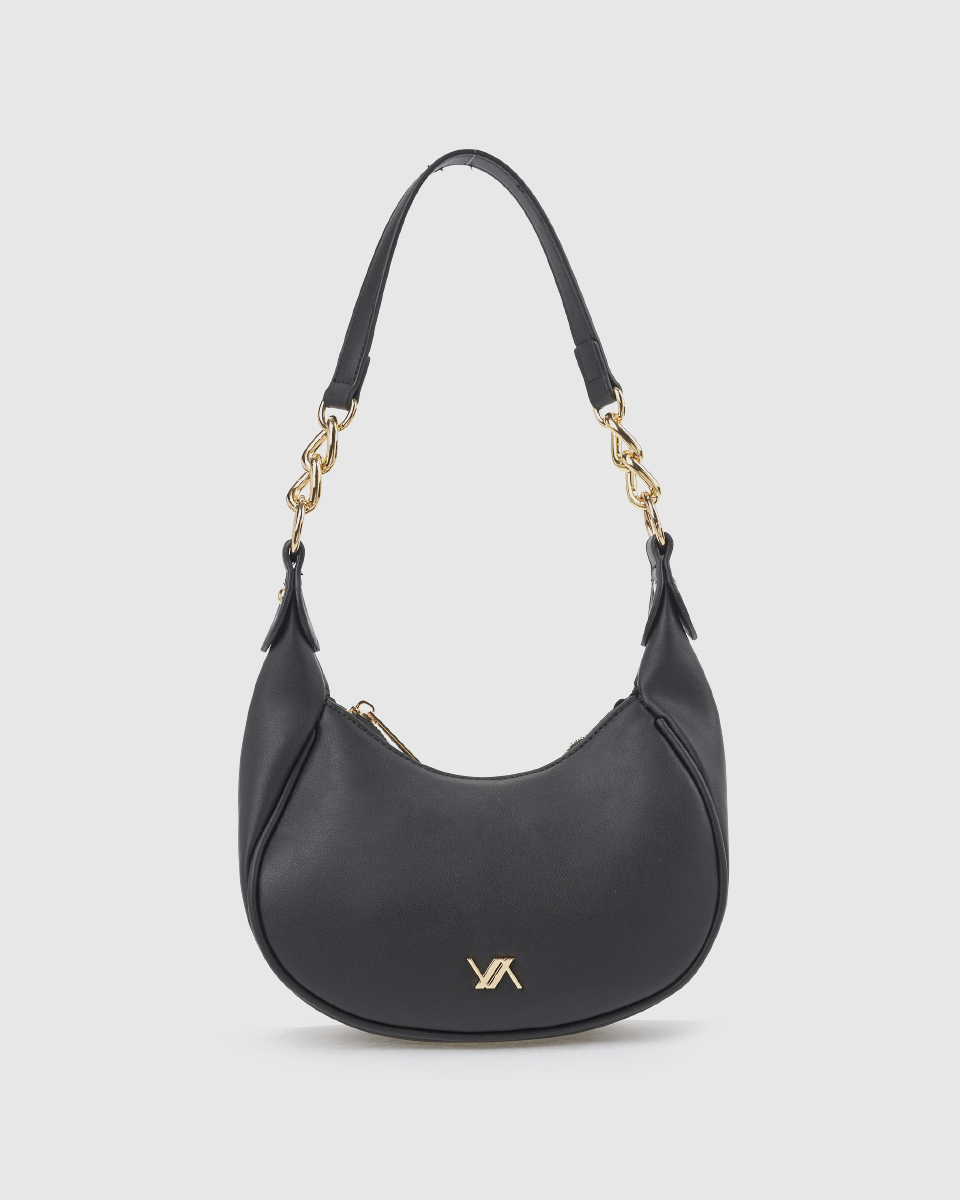 Verde Γυναικεία Τσάντα Ώμου 16-0008557 Μαύρο