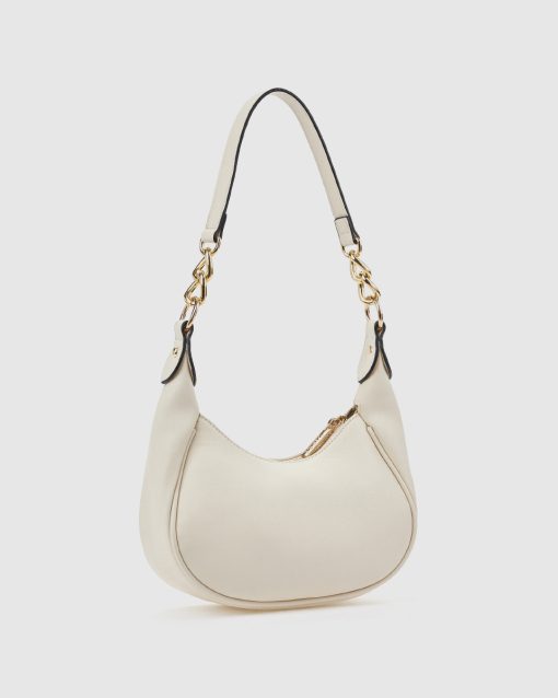 Verde Γυναικεία Τσάντα Ώμου 16-0008557 Εκρού