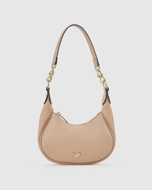 Verde Γυναικεία Τσάντα Ώμου 16-0008557 Μπεζ