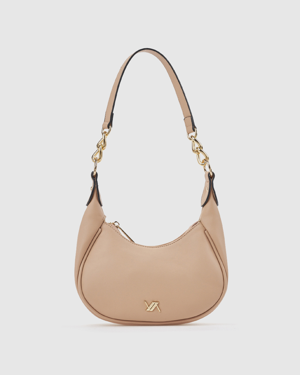 Verde Γυναικεία Τσάντα Ώμου 16-0008557 Μπεζ