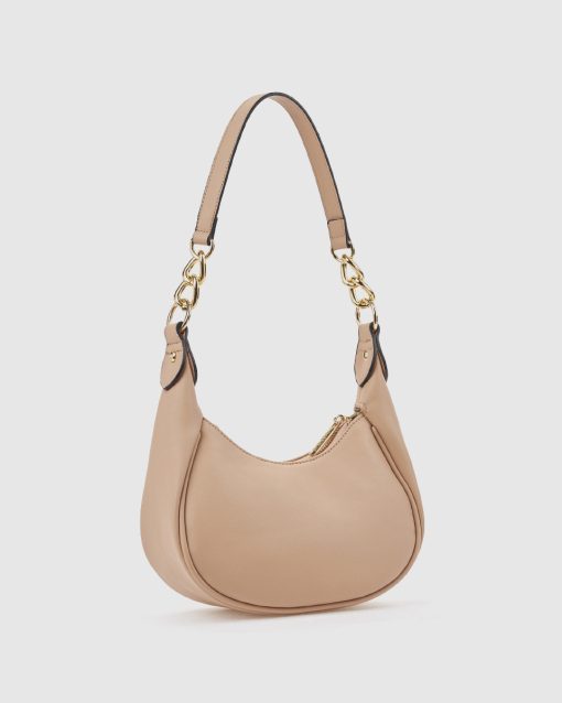 Verde Γυναικεία Τσάντα Ώμου 16-0008557 Μπεζ