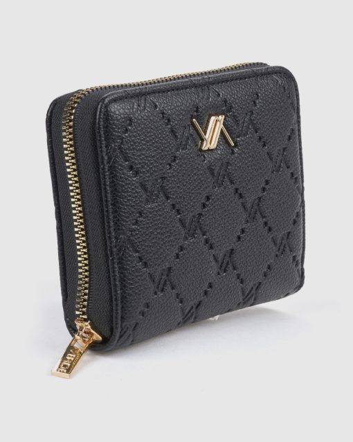 Verde Γυναικείο Πορτοφόλι 18-0001617 Μαύρο