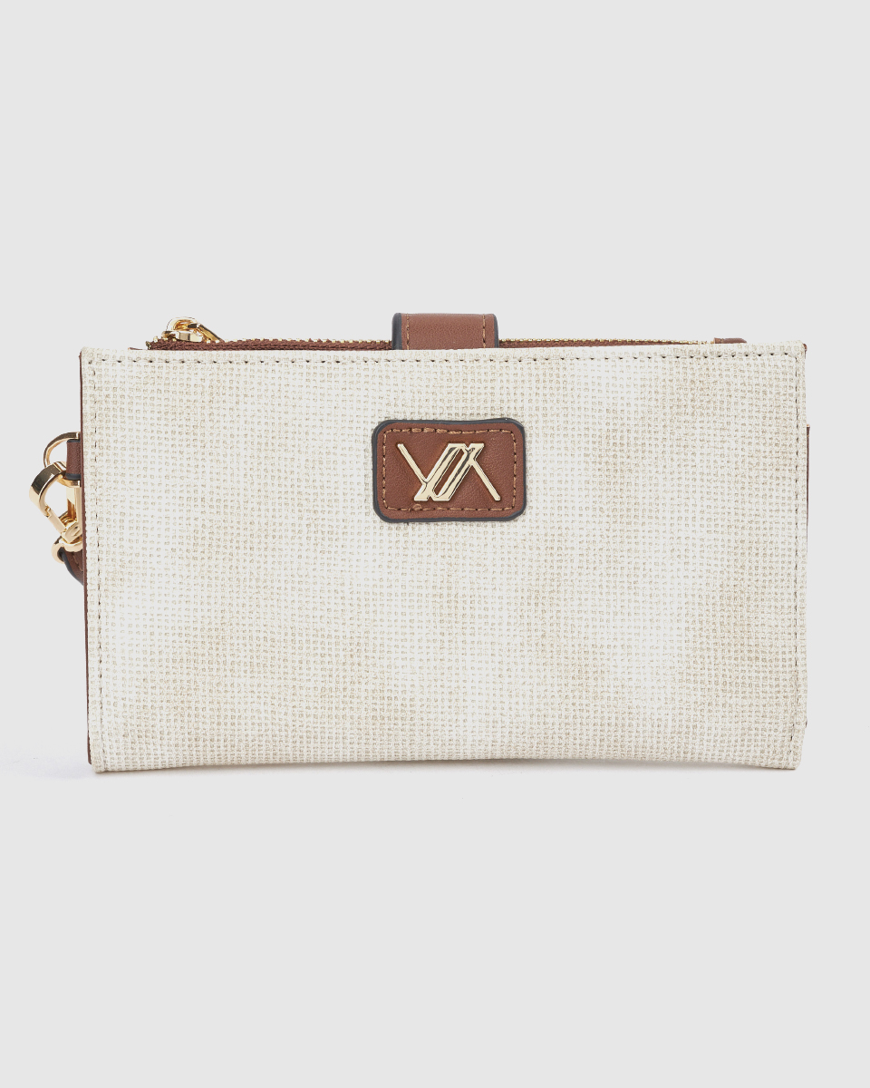 Verde Γυναικείο Πορτοφόλι 18-0001619 Εκρού