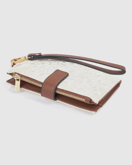 Verde Γυναικείο Πορτοφόλι 18-0001619 Εκρού