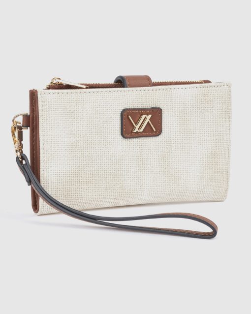 Verde Γυναικείο Πορτοφόλι 18-0001619 Εκρού