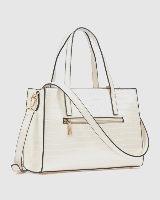 Verde Γυναικεία Τσάντα Χειρός 16-0008610 Εκρού