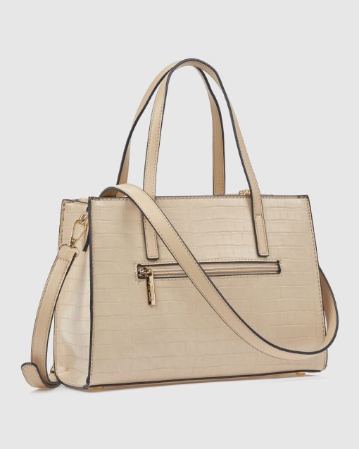 Verde Γυναικεία Τσάντα Χειρός 16-0008610 Μπεζ