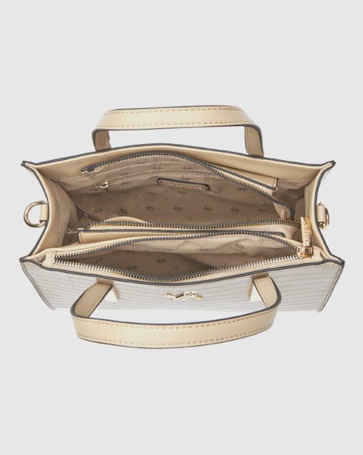 Verde Γυναικεία Τσάντα Χειρός 16-0008610 Μπεζ